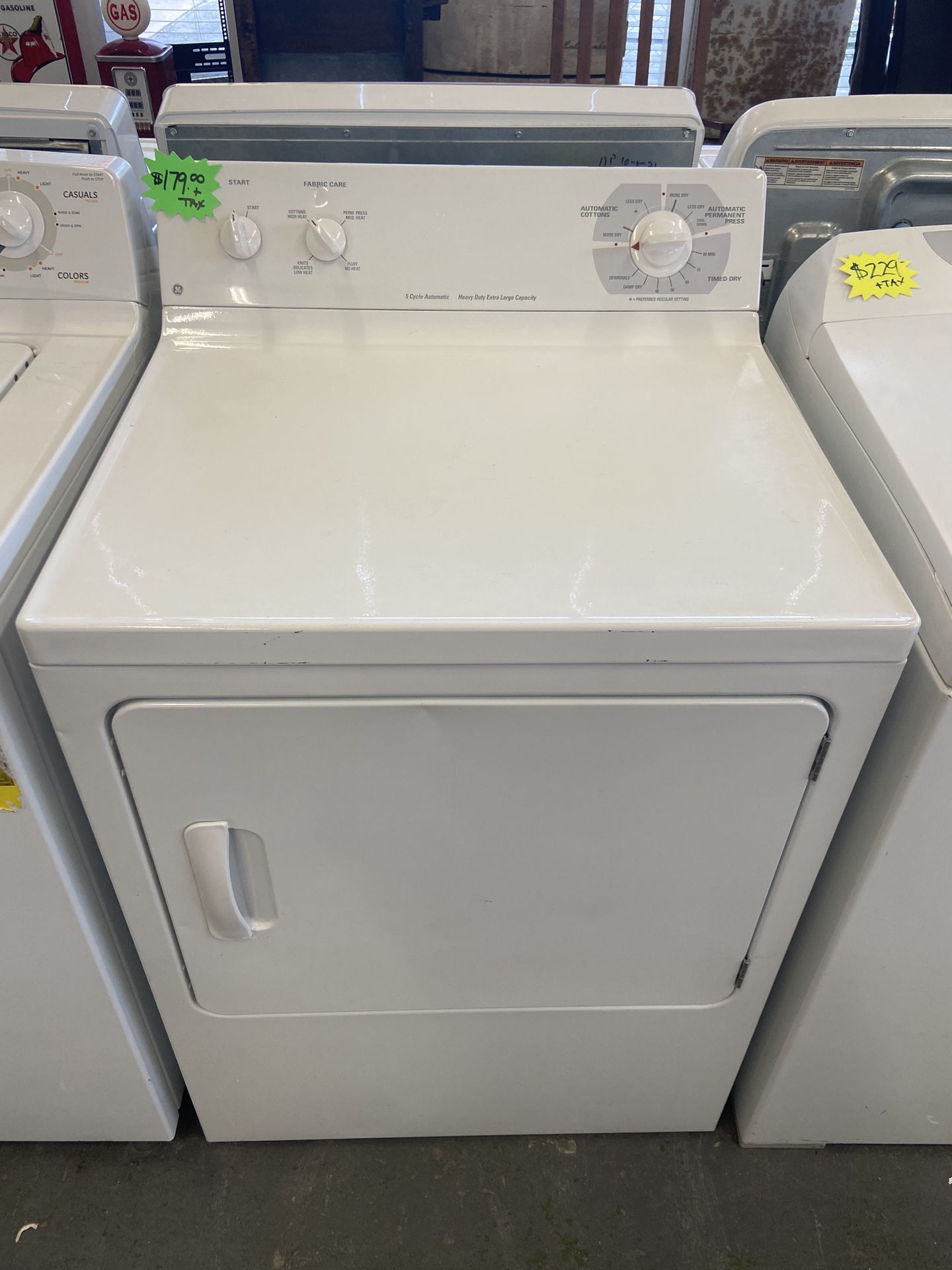 GE XTRA LARGE CAPACITY DRYER