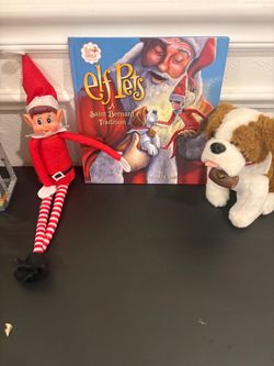 Elf on the Shelf , Elf Pets Saint Bernard