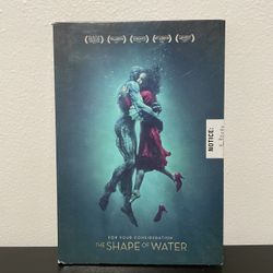 The Shape Of Water DVD FYC Award Promo Consideration Screener Guillermo Del Toro