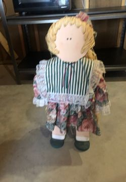 Wood doll