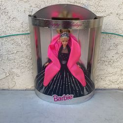 Happy Holidays Barbie 1998