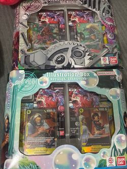 One piece illustration boxes