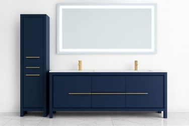 Bathroom vanity 72”