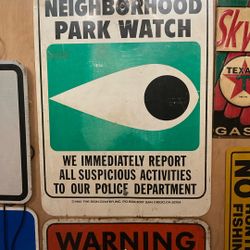 Neighborhood Watch Sign 