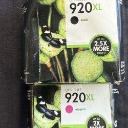 Hp 920xl Ink Blk , Magenta