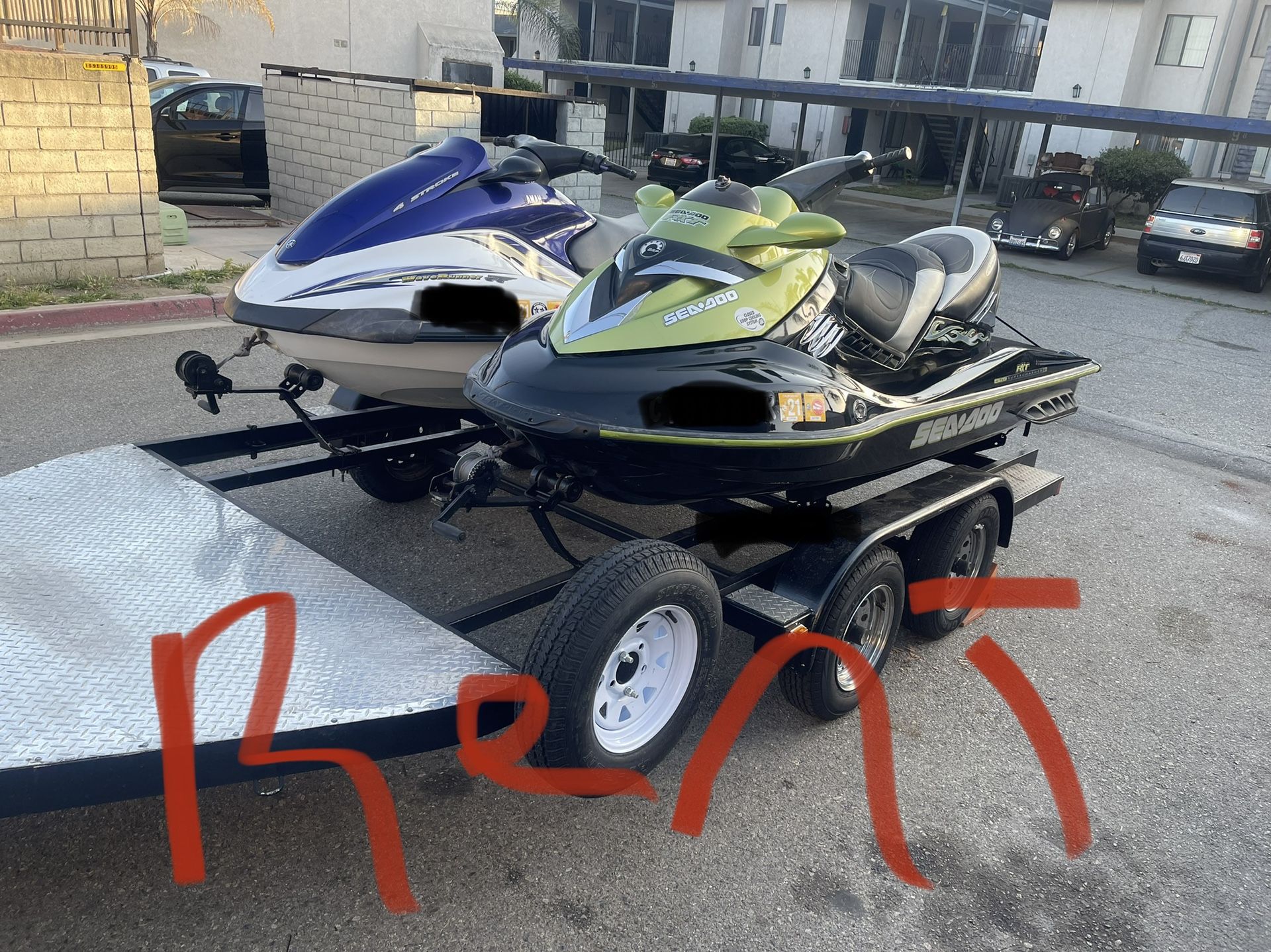 Photo Seadoo Yamaha Jet ski
