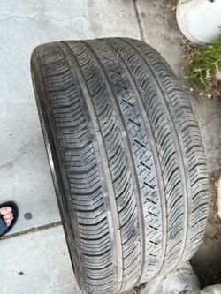 Only one continental tire