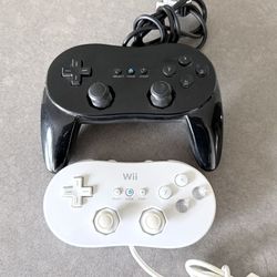 Pro & Classic Controllers for Nintendo Wii