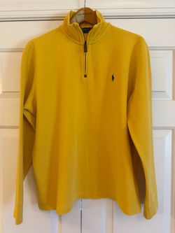 sz L polo Ralph Lauren quarter zip