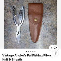 Vintage fishing pliers