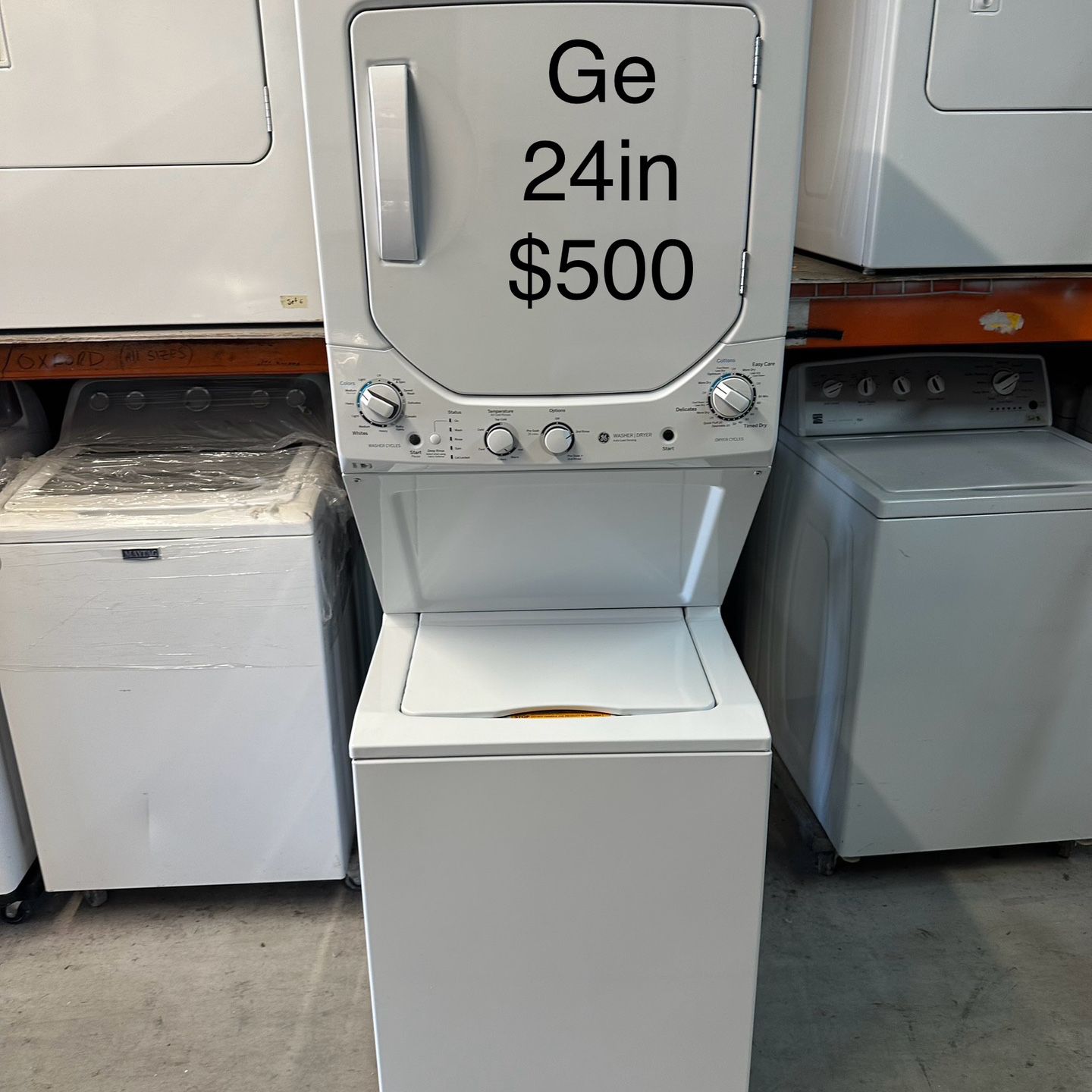 Ge Stackable Washer Dryer 
