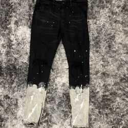 2tone Black Jeans