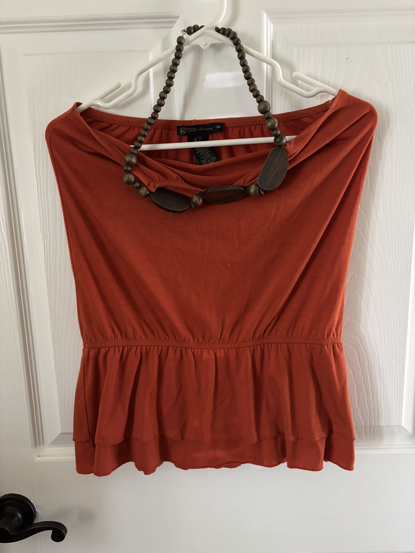 Grass Collection Halter Top