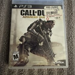 Call Of Duty Advanced Warfare (PS3)