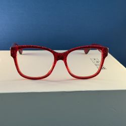 RED GUCCI FRAMES + Case