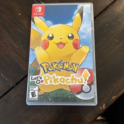 Pokémon Let’s Go Pikachu 