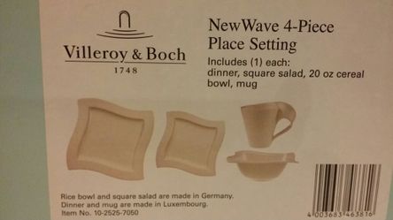 Villeroy and Boch dish sets