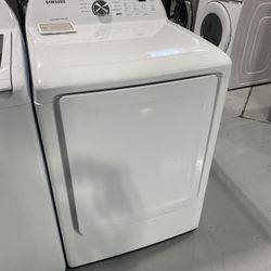 Samsung White 7.2 Cu. Ft. Electric Dryer With Sensor Dry