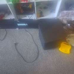 Speaker Bar With Sub