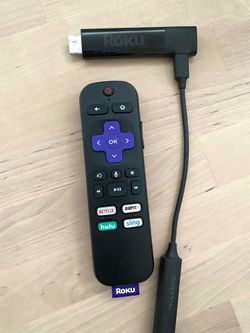 Roku Streaming Stick 4K + Voice Remote