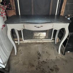 Vintage Desk and Nighstand 