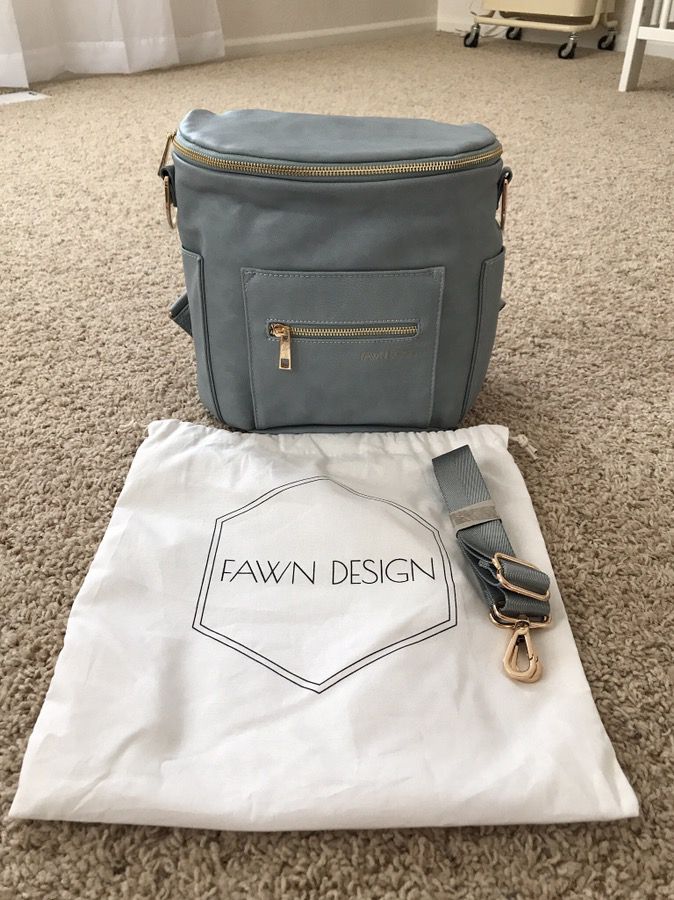 Fawn design diaper bag Spring Edition in great Condition