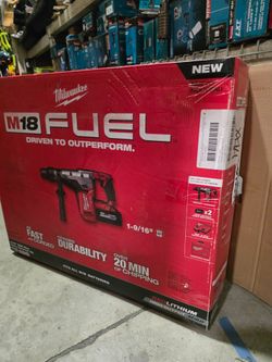 Milwaukee M18 FUEL SDS Max Rotary Hammer tool only no