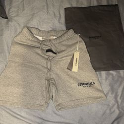 Size XS Essentials Dark Oatmeal Shorts