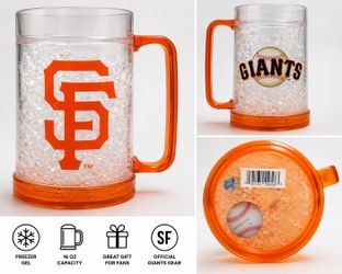 San Francisco Giants Freezer Mug – SF Logo Beer Mug – Brand New Never Used