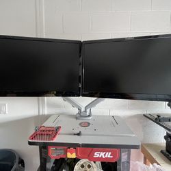 DUAL MONITOR STAND / SOPORTE PARA 2 MONITORES