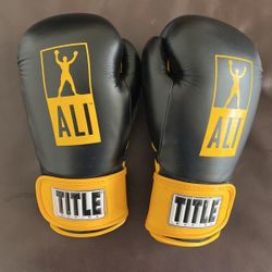 Boys Title Ali Boxing Gloves sz. 8oz