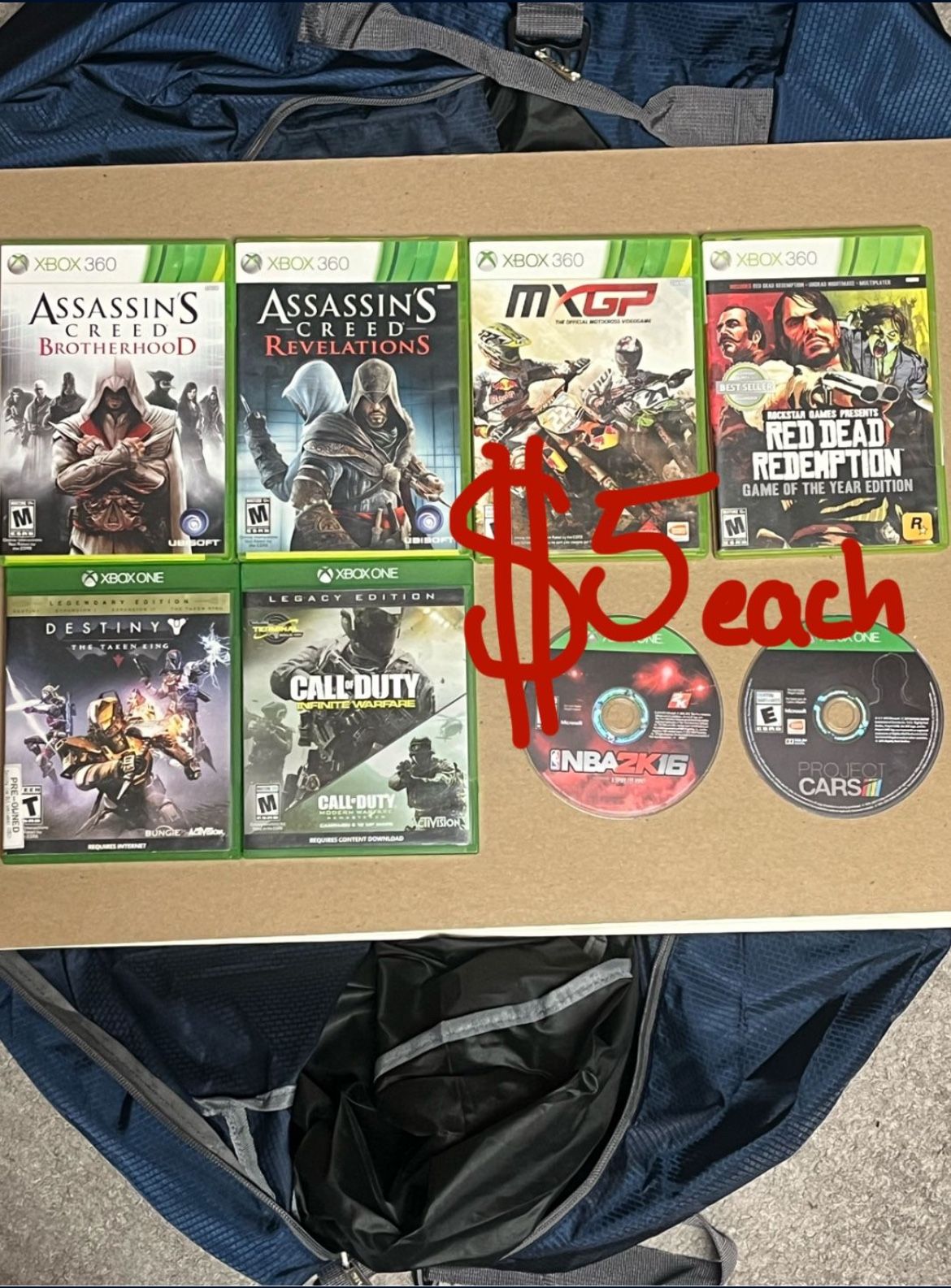 Xbox 360 / Xbox One Games 