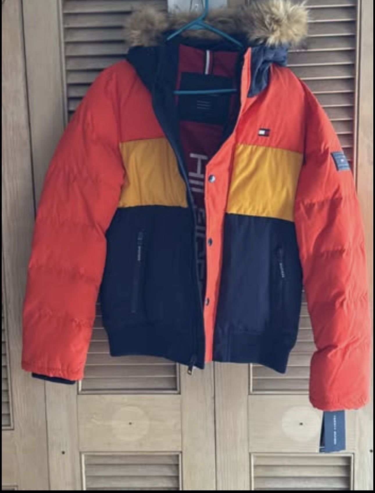 Tommy Hilfiger Men's Arctic Cloth Quilted Snorkel Bomber Jacket - NEW W/TAGS Size:small