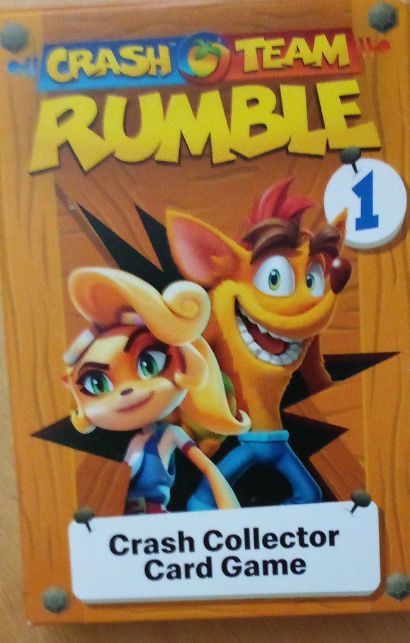 Crash Team Rumble Crash Collector Card Game 