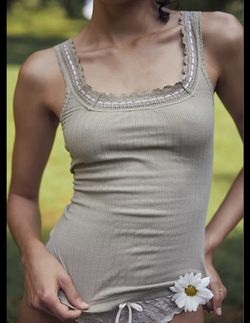 Free People Beige Cami