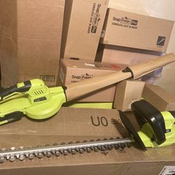 Cordless Blower And Hedger  
