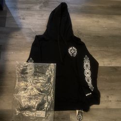 Medium Black Chrome Hearts Hoodie