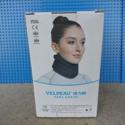 VELPEAU Neck Brace -Foam Cervical Collar - Soft Neck Support Relieves Pain & Pre