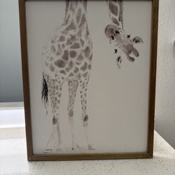 Small Giraffe Wall Art