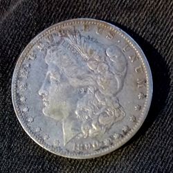 1890 Silver Dollar Morgan 