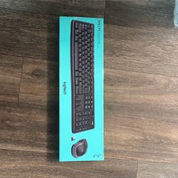Mk270 Logitech Key Board And Wireless Mouse 