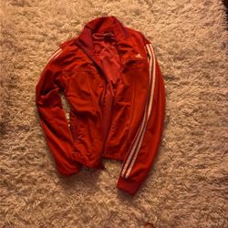 Vintage Women’s Red Adidas jacket 