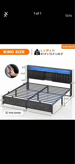 King Size Bed Frame