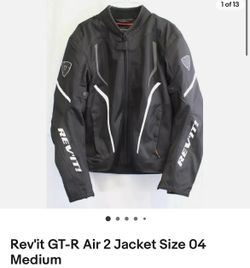 Revit Summer Motorcycle Jacket Mens M