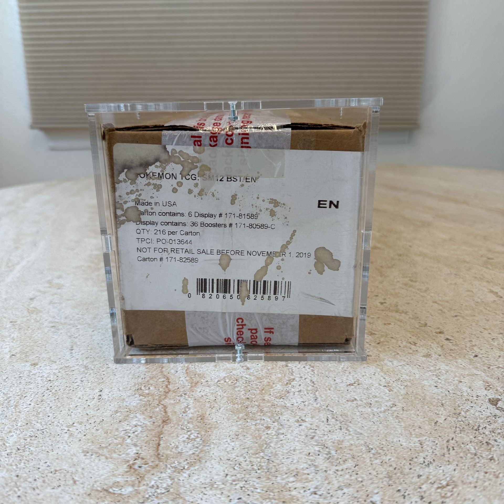 Cosmic Eclipse Booster Box Case UNSEALED