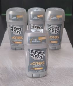 Speed Stick Zero% Men's Deodorant - 48 Hour 0% Aluminum/ 0% Alcohol 
(Fresh Woods Scent)