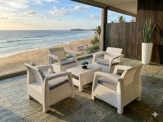 Moderno  Outdoor Patio Set - , Chairs,