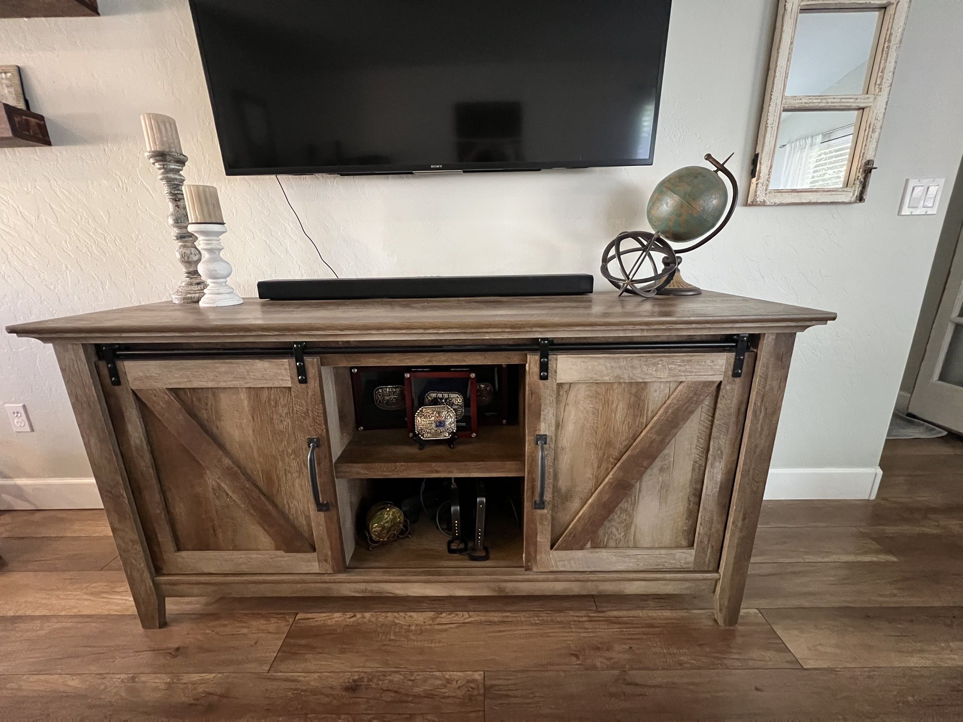 Farmhouse TV stand