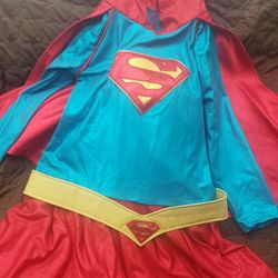 Supergirl Hooded Costume Juniors 