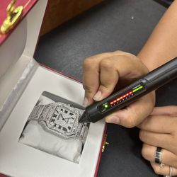 Vvs Moissanite Bussdown Watch 